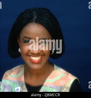 Diane- Louise Jordan BBC Blue Peter Presenter 1992 Stock Photo