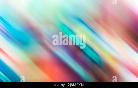Abstract gradient multi color blurry lines neon rainbow background Stock Photo
