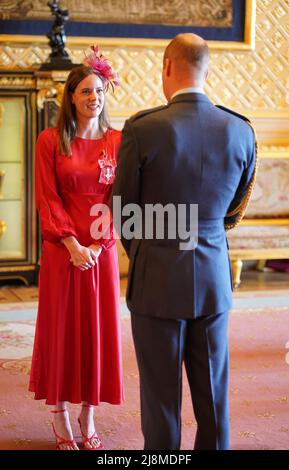 Miss Kathleen Dawson is made an MBE (Member of the Order of the British ...