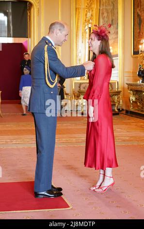 Miss Kathleen Dawson is made an MBE (Member of the Order of the British ...