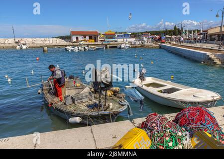 Fazana, Istria, Croatia, Europe Stock Photo