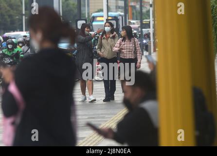 People Wearing Masks On Jakarta Streets.Jakarta Has Lately Been At The ...