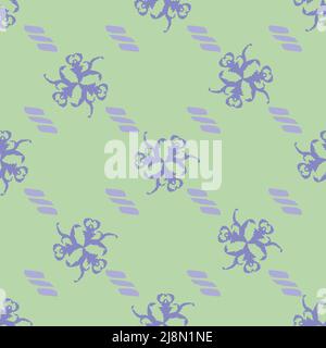 Background with a graceful pattern Stock Vector