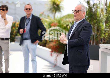 Thierry Fremaux posing during the Jury photocall as part of the 75th annual Cannes film festival at Palais des Festivals on May 17, 2022 in Cannes, France. Photo by David Boyer/ABACAPRESS.COM Stock Photo