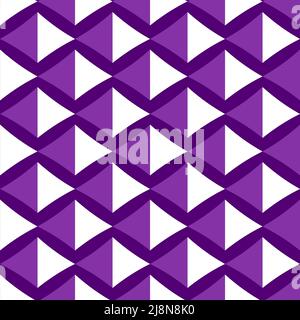 Seamless pattern with a graceful figures in geometrical style Stock Vector