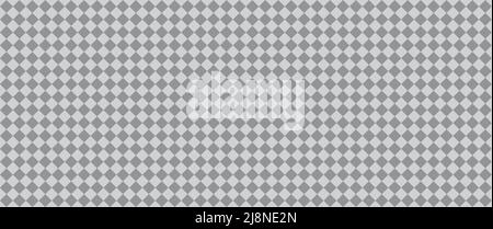 Grid transparency effect Seamless pattern with transparent mesh Grey Squares ready to simulate transparent photoshop background Simple geometric shape Stock Vector