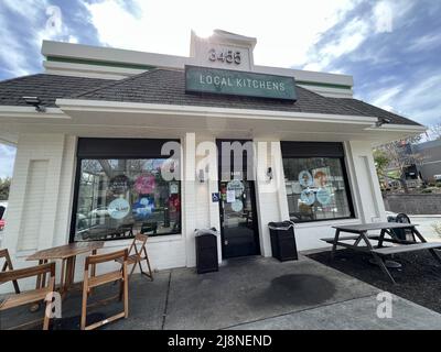 Facade of Local Kitchens micro food hall in Lafayette, California ...