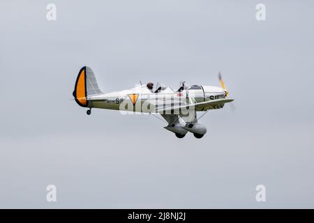 Ryan STM-2 (N7779) airborne at Shuttleworth Season Premiere airshow on the 1st May 2022 Stock Photo