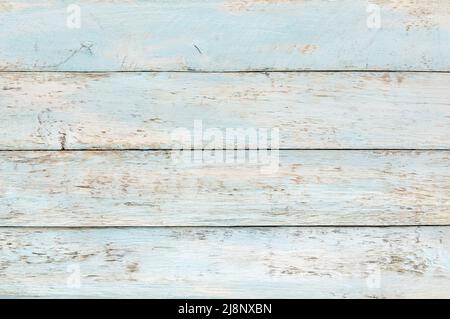 Rustic wooden background. Natural blue colored distressed wood texture Stock Photo