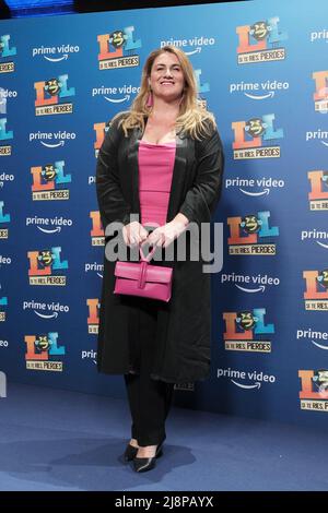 Madrid, Spain. 17th May, 2022. Carlota Corredera attends the premiere 'LOL: If you laugh, you lose' (LOL: Si te ríes, pierdes) at the Rialto theater in Madrid. Credit: SOPA Images Limited/Alamy Live News Stock Photo