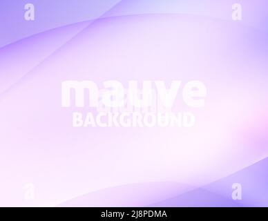 Abstract simple mauve background with rounded translucent overlay shapes. Minimal vector graphic pattern Stock Vector