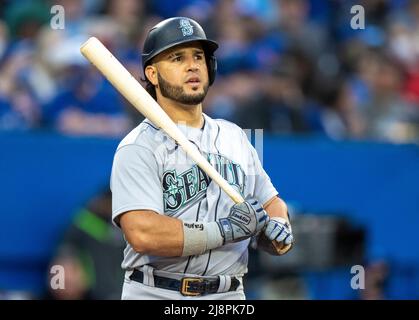 Seattle Mariners' Eugenio Suarez runs the base path against the Boston Red  Sox in a baseball game, Tuesday, Aug. 1, 2023, in Seattle. (AP  Photo/Lindsey Wasson Stock Photo - Alamy