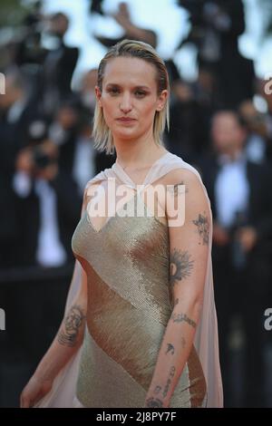 Agathe Rousselle arriving to the 75th Cannes Film Festival opening ceremony on May 17, 2022 in Cannes, France. Photo by Franck Castel/ABACAPRESS.COM Stock Photo