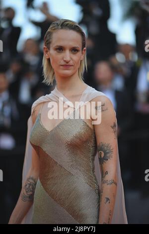 Agathe Rousselle arriving to the 75th Cannes Film Festival opening ceremony on May 17, 2022 in Cannes, France. Photo by Franck Castel/ABACAPRESS.COM Stock Photo