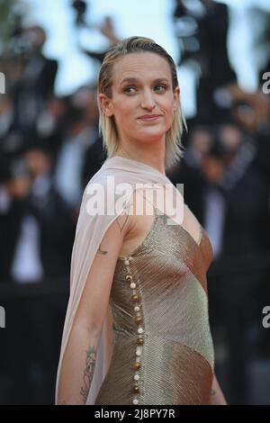 Agathe Rousselle arriving to the 75th Cannes Film Festival opening ceremony on May 17, 2022 in Cannes, France. Photo by Franck Castel/ABACAPRESS.COM Stock Photo