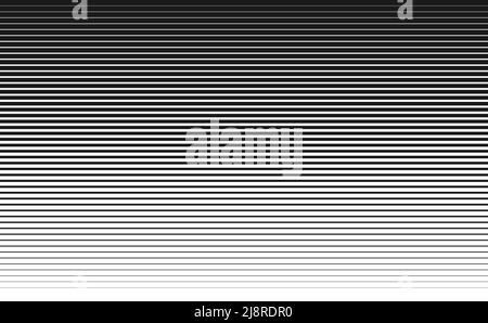 Speed lines background thick to thin Stock Vector