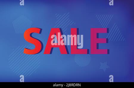 Sale background Stock Vector