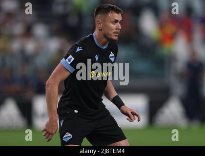 Turin, Italy, 16th May 2022. Gil Patric of SS Lazio during the Serie A match at Allianz Stadium, Turin. Picture credit should read: Jonathan Moscrop / Sportimage Stock Photo