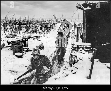 German infantry on patrol, 1945 Stock Photo - Alamy