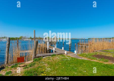 Arnis on the Schlei Fjord, Germany´s smallest town with about 300 inhabitants, Schleswig-Holstein, Northern Germany, Europe Stock Photo