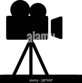 Cinematography camera icon simple vector. Video film. Festival frame Stock  Vector Image & Art - Alamy