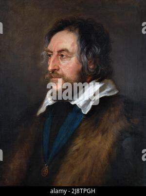 Portrait of Thomas Howard, 2nd Earl of Arundel by Peter Paul Rubens (1577-1640), oil on canvas, c. 1629/30 Stock Photo