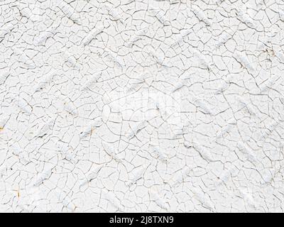 White steel corrugated sheet with texture surface as a background in full screen Stock Photo