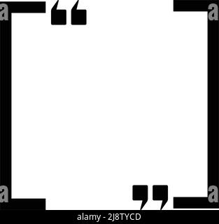Double quotation marks and parentheses icons. Simple vectors. Editable vector. Stock Vector