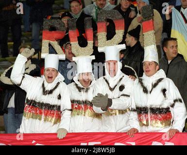 World Cup qualification relegation second leg 14.11.2001 Germany ...