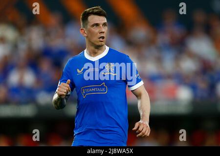 Sevilla, Spain. 18th May, 2022. Ryan Jack of Rangers FC during the UEFA Europa League, final match between Eintracht Frakfurt and Rangers FC played at Sanchez Pizjuan Stadium on May 18, 2022 in Sevilla, Spain. (Photo by PRESSINPHOTO) Credit: PRESSINPHOTO SPORTS AGENCY/Alamy Live News Stock Photo