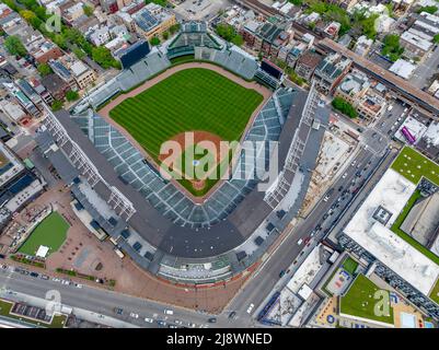 View: Aerial Shot Of Wrigley Field, 2 Months Before Cubs' Home Opener - CBS  Chicago