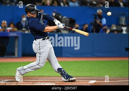 Denver, USA, 21st July 2021. July 1202021: Seattle first baseman Ty France  (23) makes a play during the game with the Seattle Mariners and the  Colorado Rockies held at Coors Field in