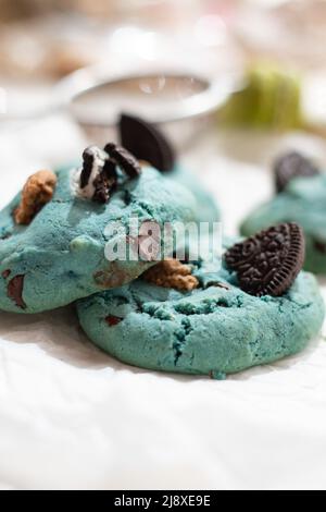 cookie monster cookies Stock Photo
