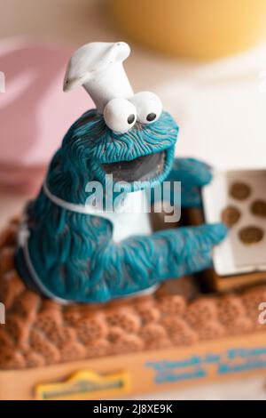 cookie monster Stock Photo