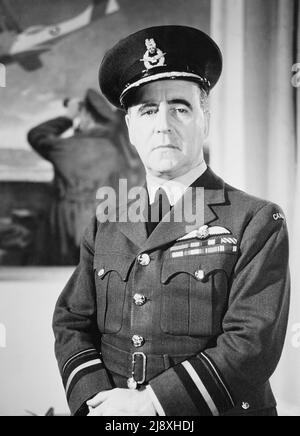 Air Marshal Robert Leckie, CB, DSO, DSC, DFC, CD. Chief of the Air Staff of the Royal Canadian Air Force from 1944 to 1947 Stock Photo