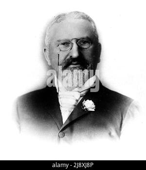David Oppenheimer, mayor of Vancouver from 1888 to 1891  ca.  1896 Stock Photo