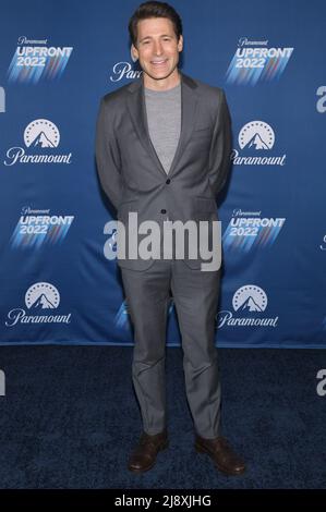 Tony Dokoupil attends the Paramount Upfront 2022 Blue Carpet on May 18