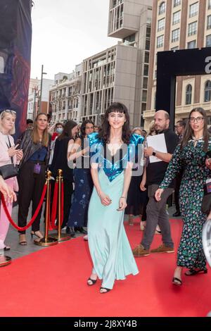 Natalia Dyer at photocall for the premiere of the television series Stranger Things Season 4 in Madrid, May 18, 2022. Credit: CORDON PRESS/Alamy Live News Stock Photo