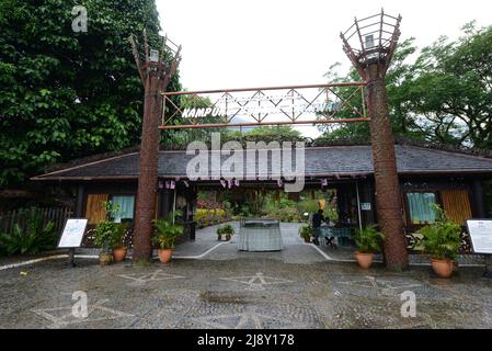 Permai Rainforest resort near Kuching, Sarawak, Malaysia. Stock Photo