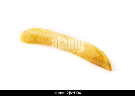 Fried potato, french fries isolated on white background Stock Photo
