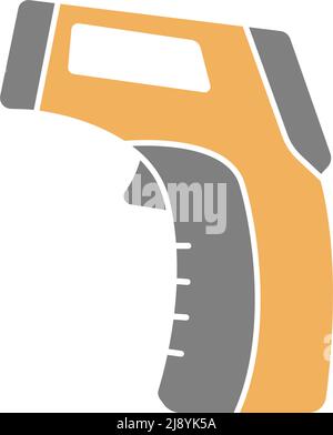 Thermometer icon logo design illustration template vector Stock Vector