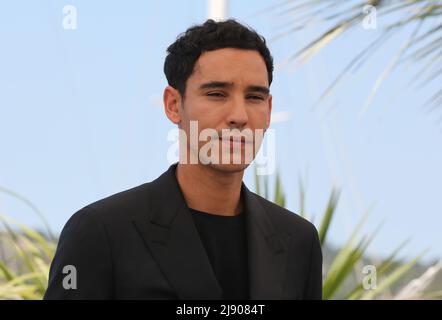 Cannes, France. 19th May, 2022. Adam Bessa at the Harka film photo call at the 75th Cannes Film Festival. Credit: Doreen Kennedy/Alamy Live News. Stock Photo