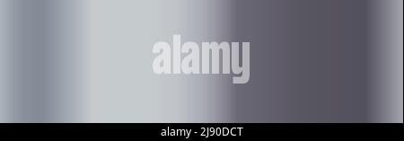 Panoramic steel background texture from silver - Vector illustration Stock Vector