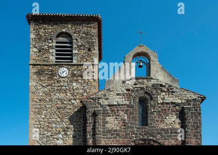 Vieille Brioude, church Sainte Anne, Haute Loire department, Auvergne Rhone Alpes, France, Europe Stock Photo