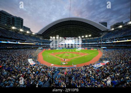 Toronto, Canada. 16th May, 2022. Toronto Blue Jay catcher Danny