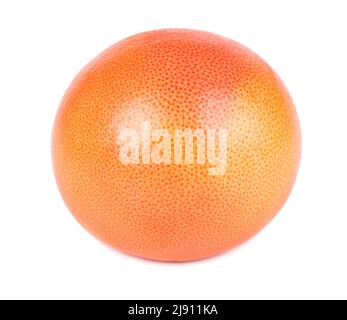 Pink grapefruit isolated on white background. Fresh grapefruit Stock Photo