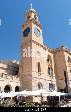 Malta Maritime Museum, Vittoriosa (Birgu), The Three Cities, Malta Stock Photo