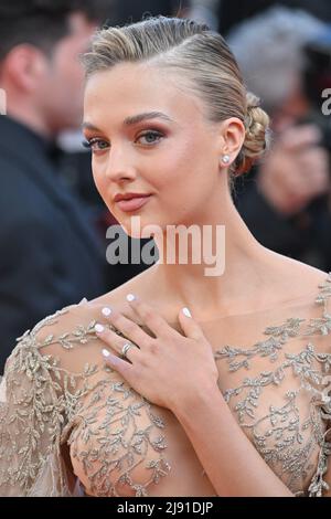 Lilly Krug attending the premiere of the movie Armageddon Time the 75th