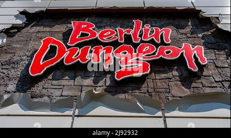 Berlin Dungeon, Spandauer Strasse, Berlin Mitte, Germany Stock Photo