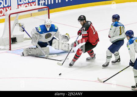 Helsinki, Finland. 19th May, 2022. SHUTOV Andrei (Kazakhstan) during World Championship - Canada vs Kazakhstan, Ice Hockey in Helsinki, Finland, May 19 2022 Credit: Independent Photo Agency/Alamy Live News Stock Photo